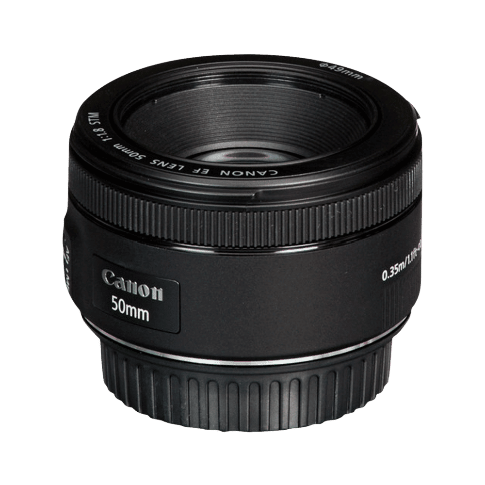 Buy Canon 50mm f/1.8 Standard Prime Lens for Canon EF Mount (STM Motor) Online Croma